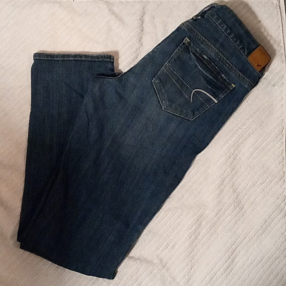 American Eagle Outfitters Skinny Jeans - Dark Blue